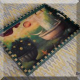 D01. Painted tray. 